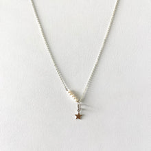 Cargar imagen en el visor de la galería, Mi Collar Estrella Puff Perlado