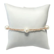 Cargar imagen en el visor de la galería, Mi Pulsera Ajustable Cristales Y Perlas XL