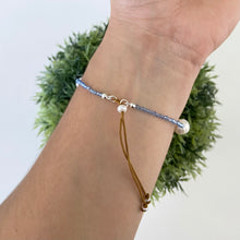 Cargar imagen en el visor de la galería, Mi Pulsera Ajustable Cristales Y Perlas XL