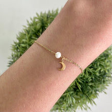 Cargar imagen en el visor de la galería, Mi Pulsera Luna Perlada GF