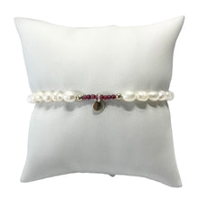 Cargar imagen en el visor de la galería, Mi Pulsera Perlada Ajustable Rodolita