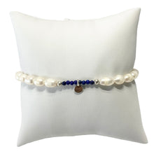 Cargar imagen en el visor de la galería, Mi Pulsera Perlada Ajustable Lapis Lazuli
