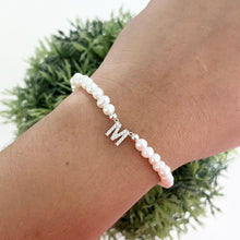 Cargar imagen en el visor de la galería, Mi Pulsera Inicial Pave Perlada