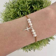 Cargar imagen en el visor de la galería, Mi Pulsera Dije Cruz Tonos