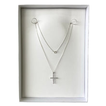 Cargar imagen en el visor de la galería, Mi Collar Cruz Pave