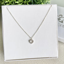 Cargar imagen en el visor de la galería, Mi Collar Corazón Pave
