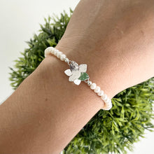 Cargar imagen en el visor de la galería, Mi Pulsera Orquídea Perlada Elástica