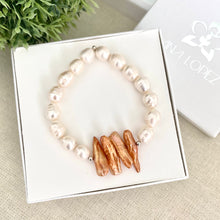 Cargar imagen en el visor de la galería, Mi Pulsera Perlada Naranja