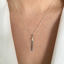 Cargar imagen en el visor de la galería, Mi Collar Dije Plano Perlado