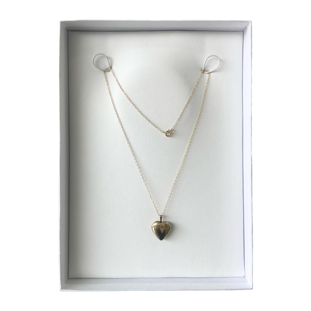 Mi Collar Dije Corazón Relicario GF