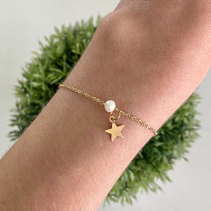 Mi Pulsera Estrella Perlada GF