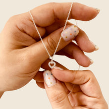 Cargar imagen en el visor de la galería, Mi Collar Corazón Pave
