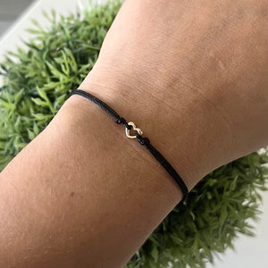 Mi Pulsera 14KT Silueta De Amor Tonos