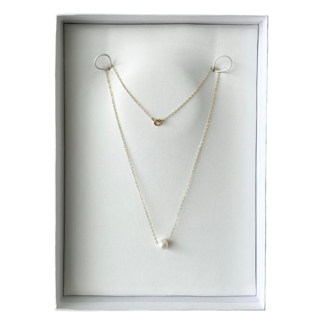 Mi Collar Perla Solitaria GF