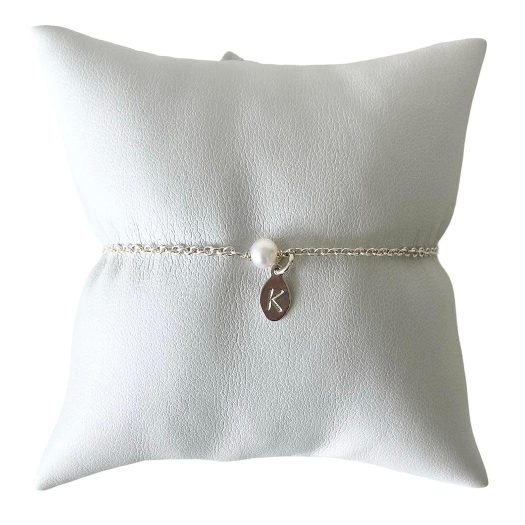 Mi Pulsera Perla Solitaria Personalizada