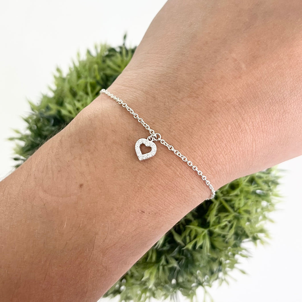 Mi Pulsera Corazón Pave