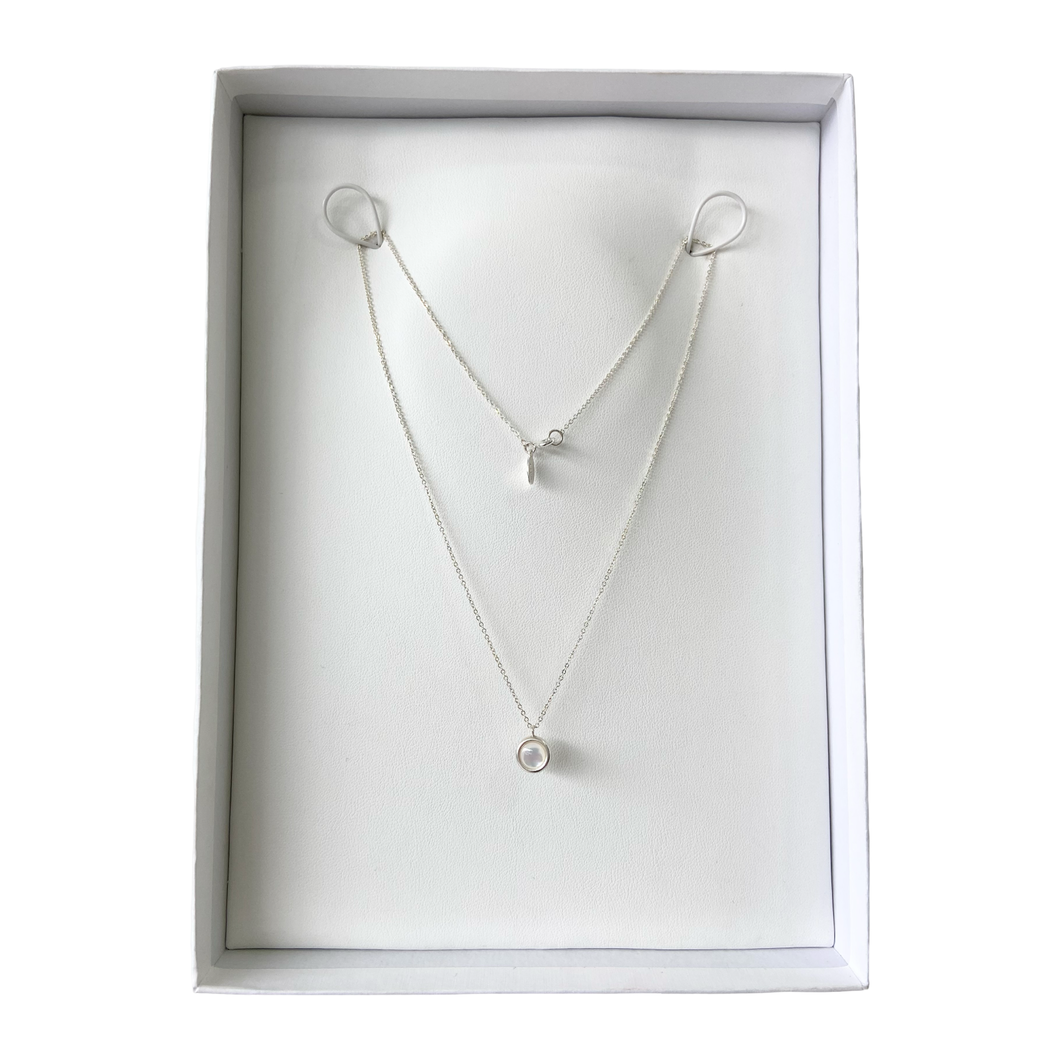 Mi Collar Disco Madre Perla