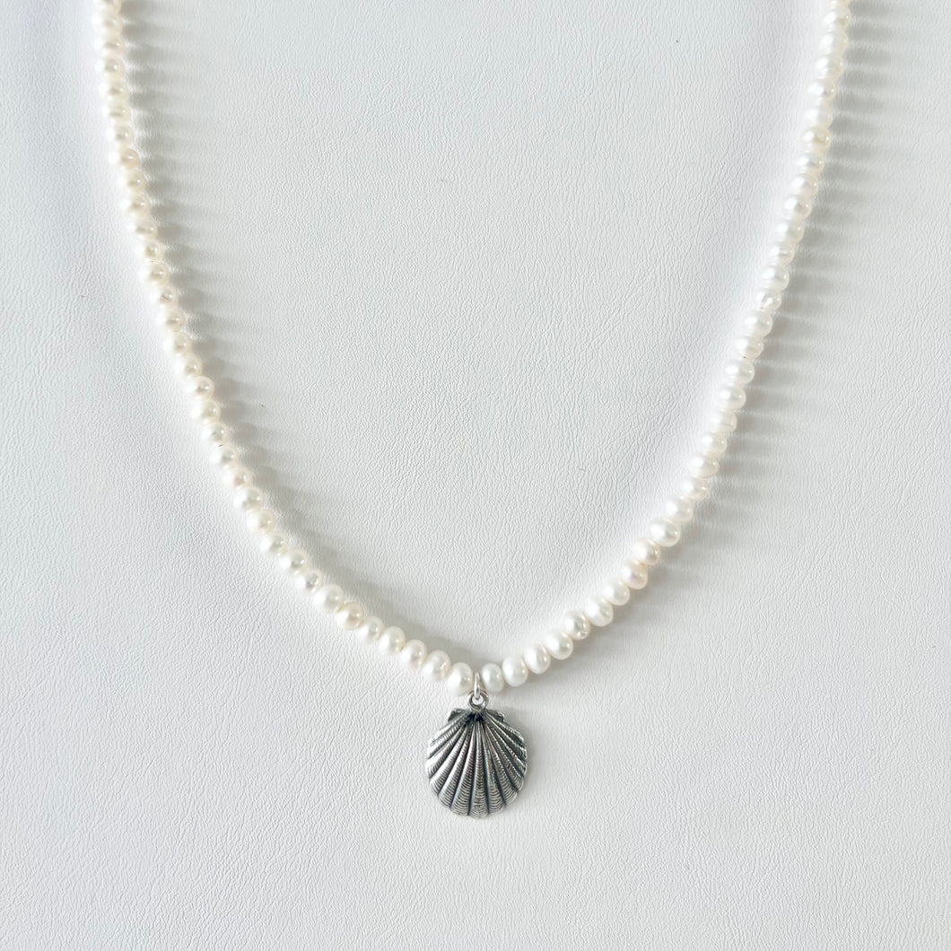 Mi Collar Seashell Perlado