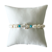 Cargar imagen en el visor de la galería, Mi Pulsera Cruz Perla Barroca SW

