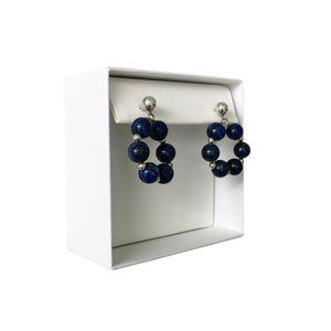 Mi Arete Círculo Lapis Lazuli