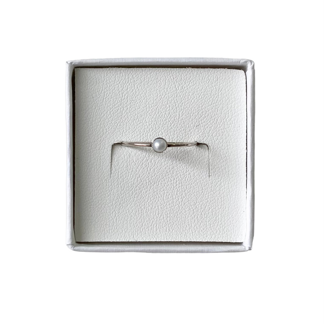 Mi Anillo Dainty Perlado
