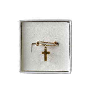 Mi Anillo Cruz Ajustable GF
