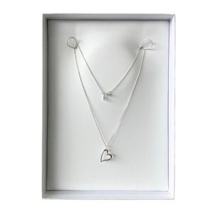 Mi Collar Corazón Silueta Droopy