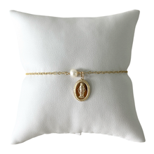 Cargar imagen en el visor de la galería, Mi Pulsera Perlada Virgen GF

