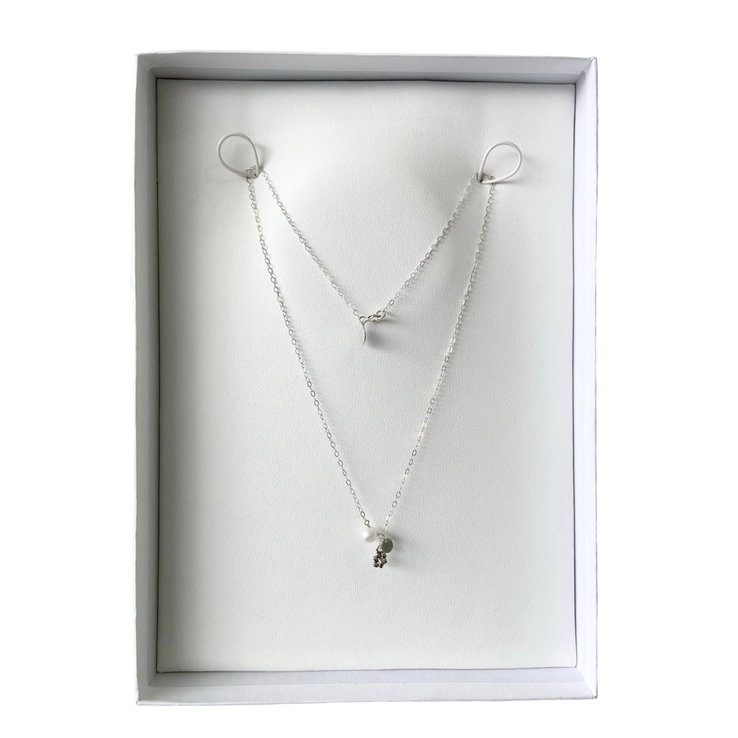 Mi Collar Mini Huella Personalizado