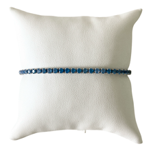 Cargar imagen en el visor de la galería, Mi Pulsera Tennis Azzurro
