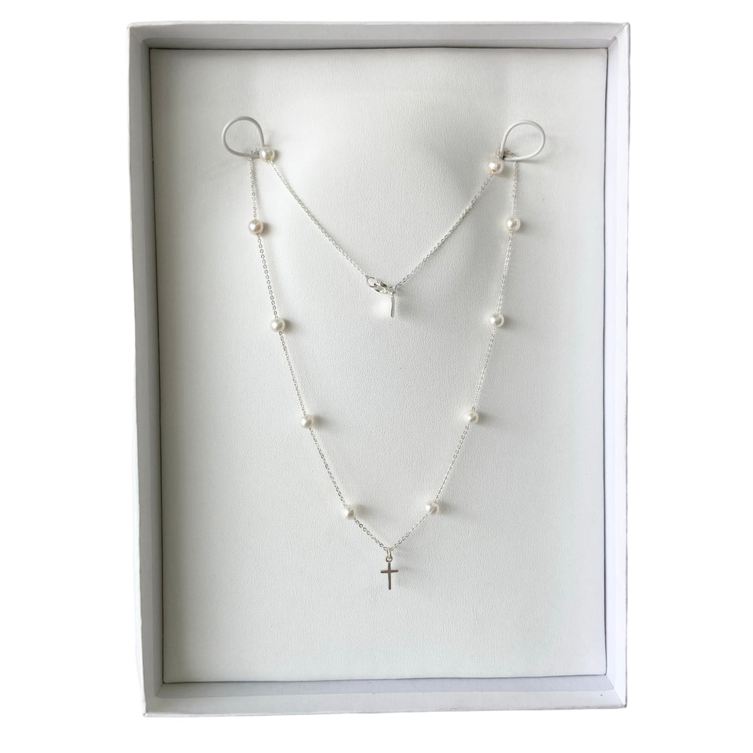 Mi Collar Cruz Perlado