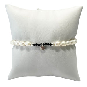 Mi Pulsera Perlada Ajustable Ónix