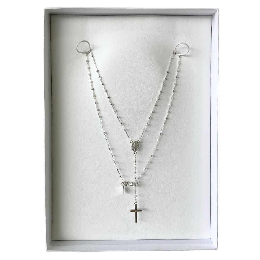 Mi Collar Rosario Perlado