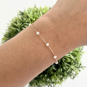 Mi Pulsera Ideal De Perlas Mini Rose